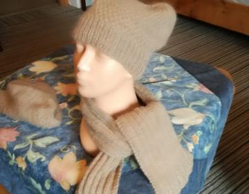 czapka i szalik 300zł